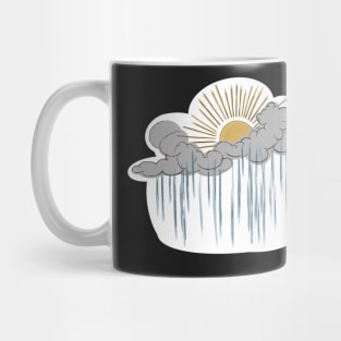 Midnight rain sunshine Mug